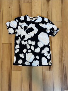 Nike Black & White Tie-Dye Short Sleeve Tee